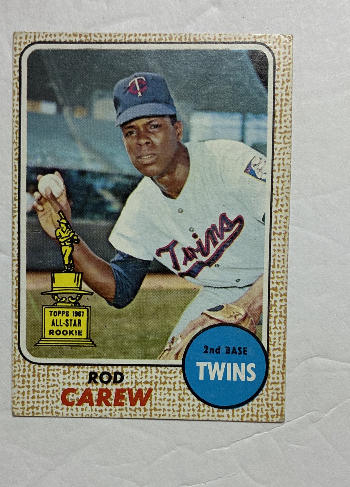 1968 Topps #80 - Rod Carew 1968 Topps #80 - Rod Carew