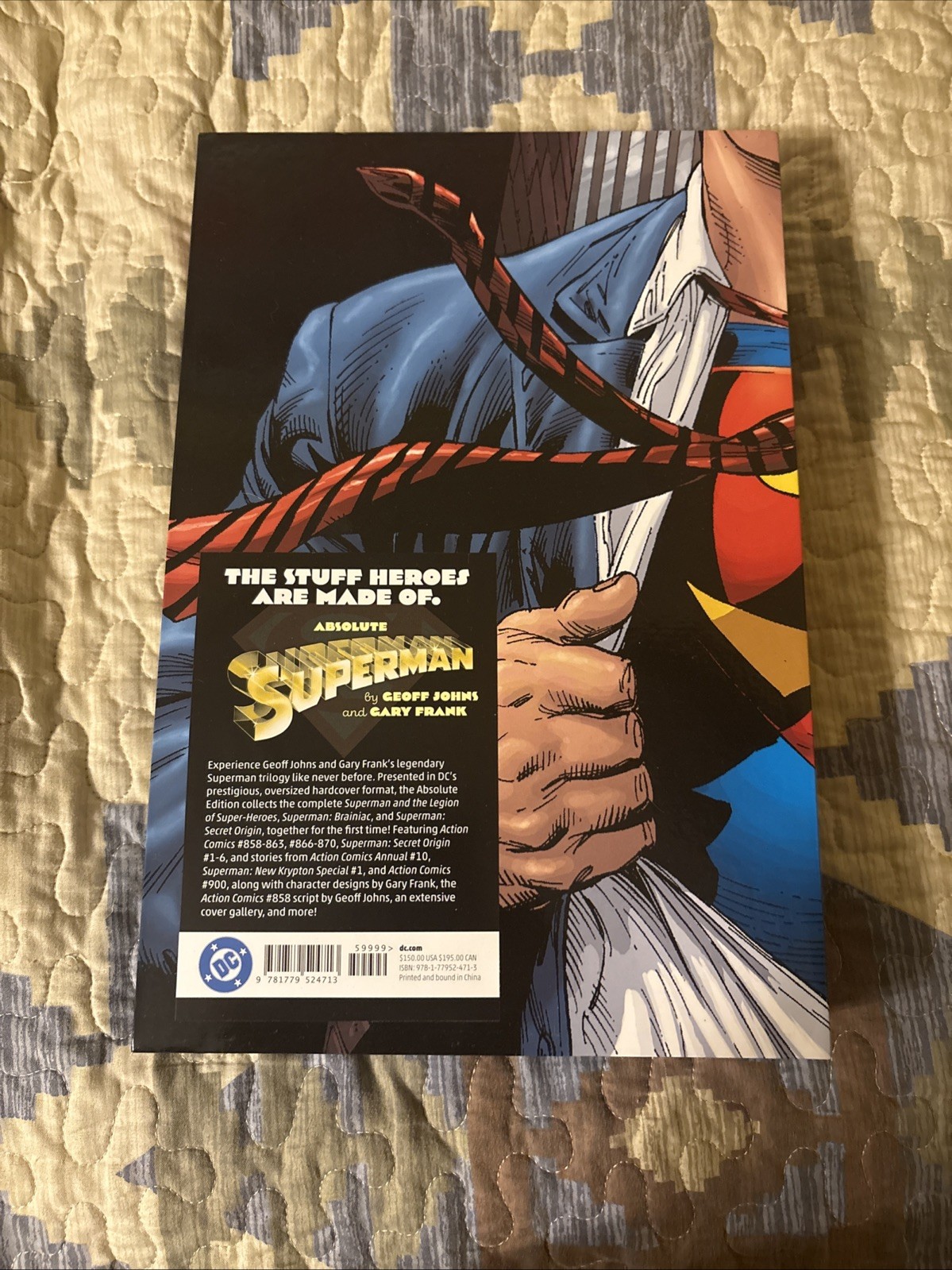 Absolute Superman by Geoff Johns & Gary Frank Brand New DC Comics HC Hardcover Absolute Superman by Geoff Johns & Gary Frank Brand New DC Comics HC Hardcover