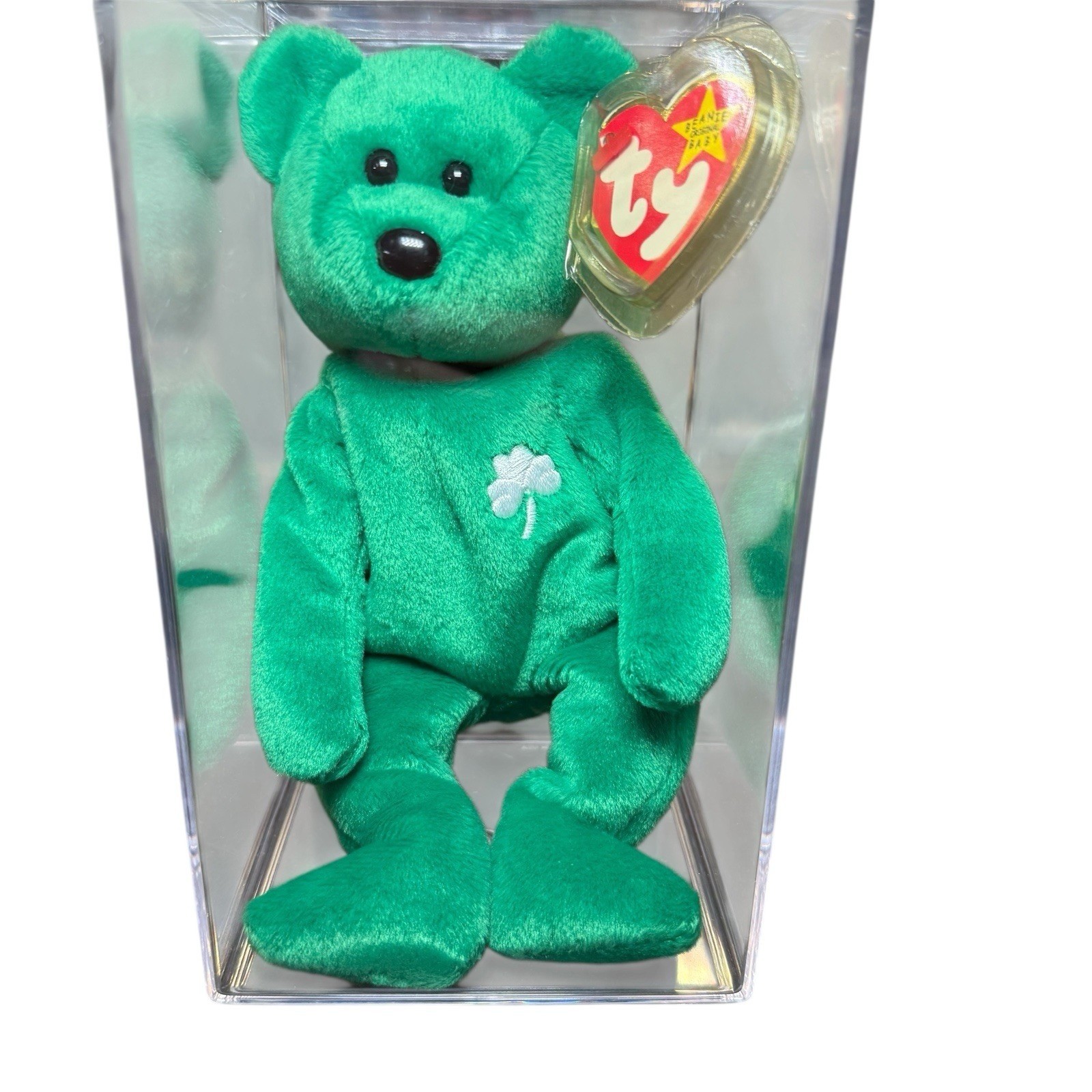1997 Erin Beanie Baby - Rare Tag Errors, PE Pellets, Mint Condition 1997 Erin Beanie Baby - Rare Tag Errors, PE Pellets, Mint Condition