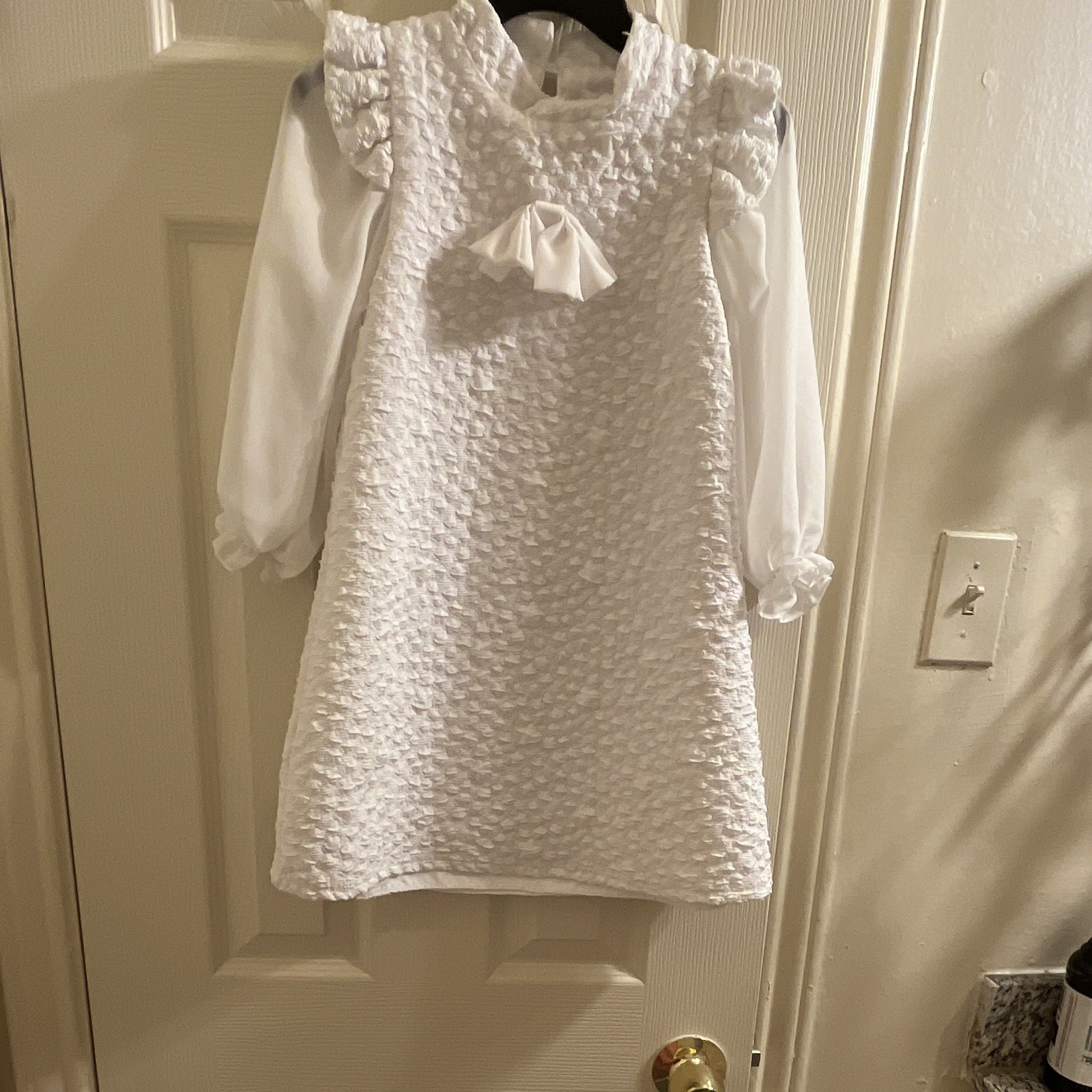 Shein Girls White Dress - Preowned - US 5 Shein Girls White Dress - Preowned - US 5