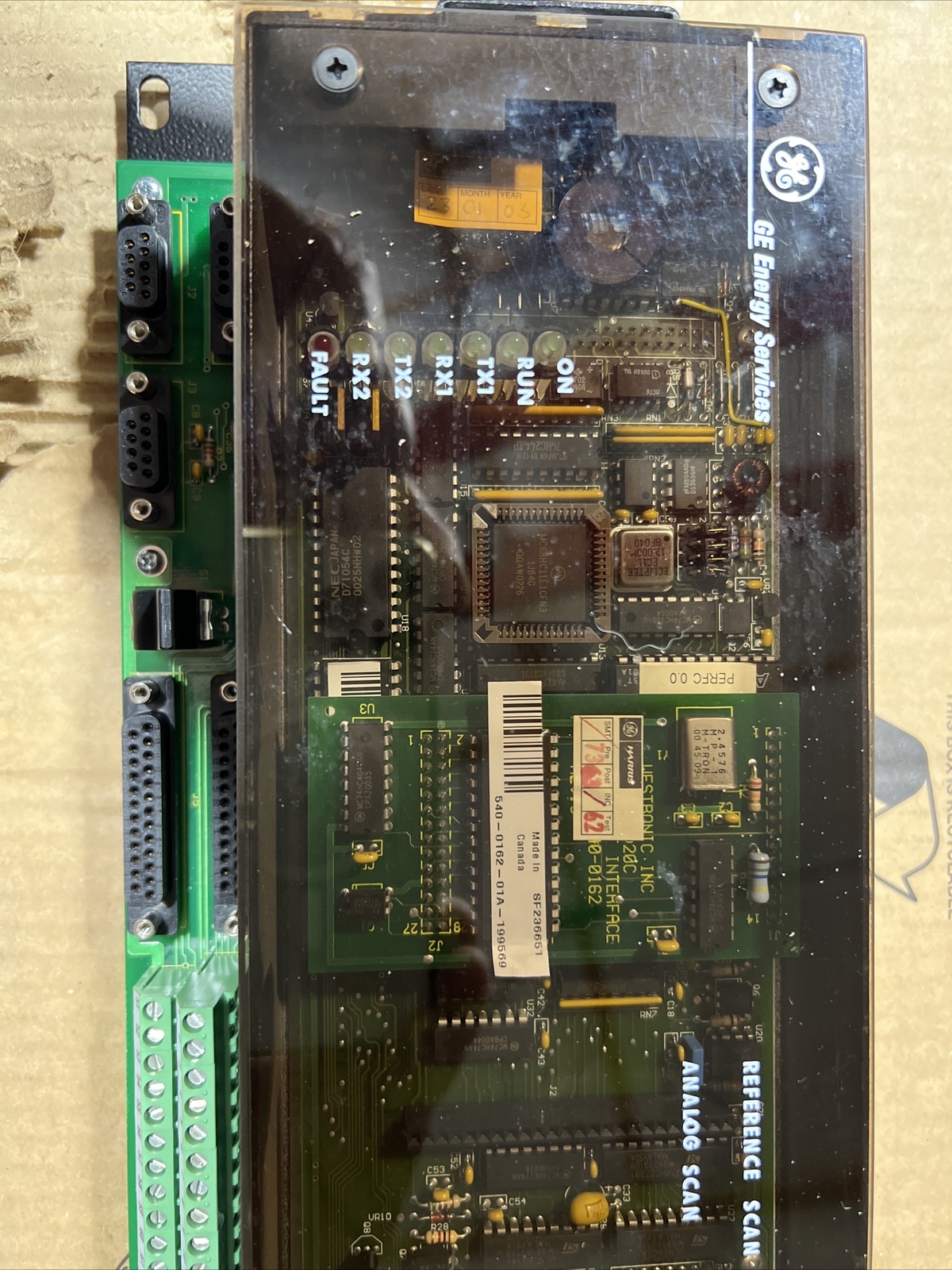 GE Multilin D20 C Input Output Module GE Multilin D20 C Input Output Module