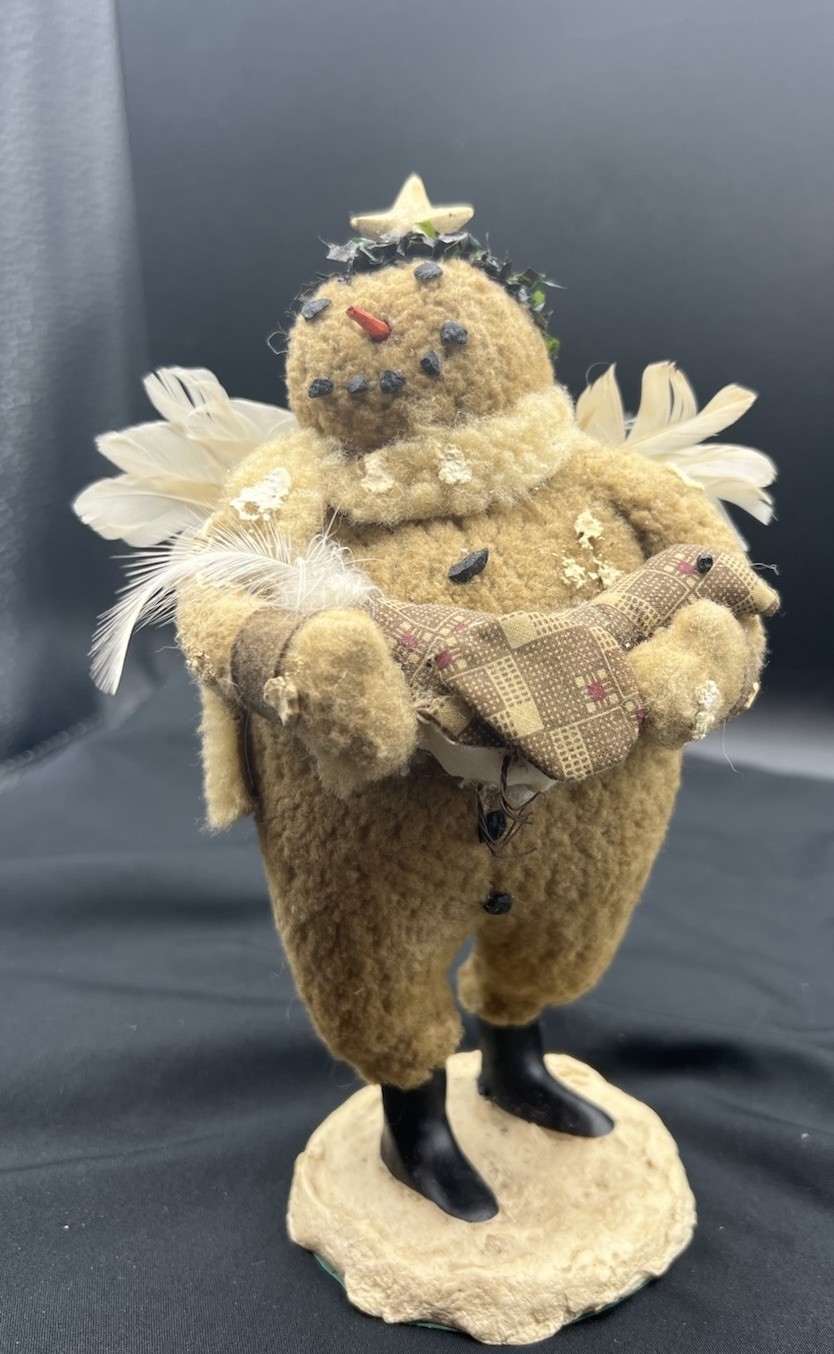 Vintage Cody Foster Angel Snowman Folk Art Figurine ESC Trading Co Primitive 8 Vintage Cody Foster Angel Snowman Folk Art Figurine ESC Trading Co Primitive 8