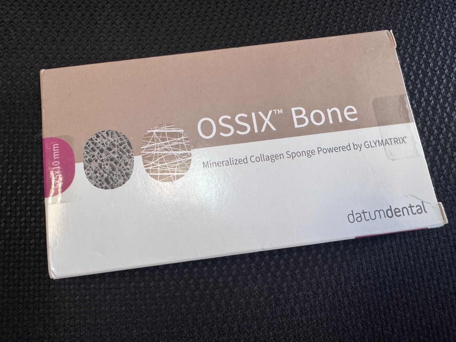 Dentsply Ossix Bone Mineralized COllagen Sponge 5x5x10mm EXP 2026-03-05