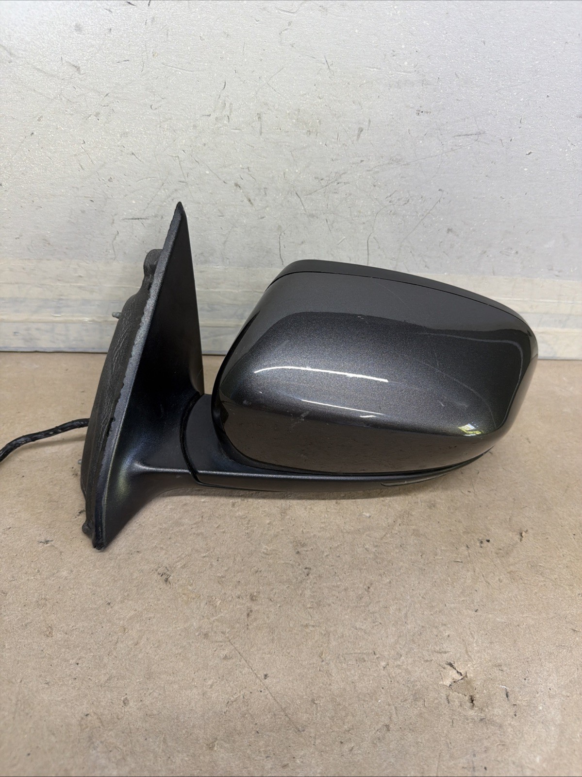2014-2021 Jeep Cherokee Left Mirror Heated Blind Spot Gray 1UV67LAUAD