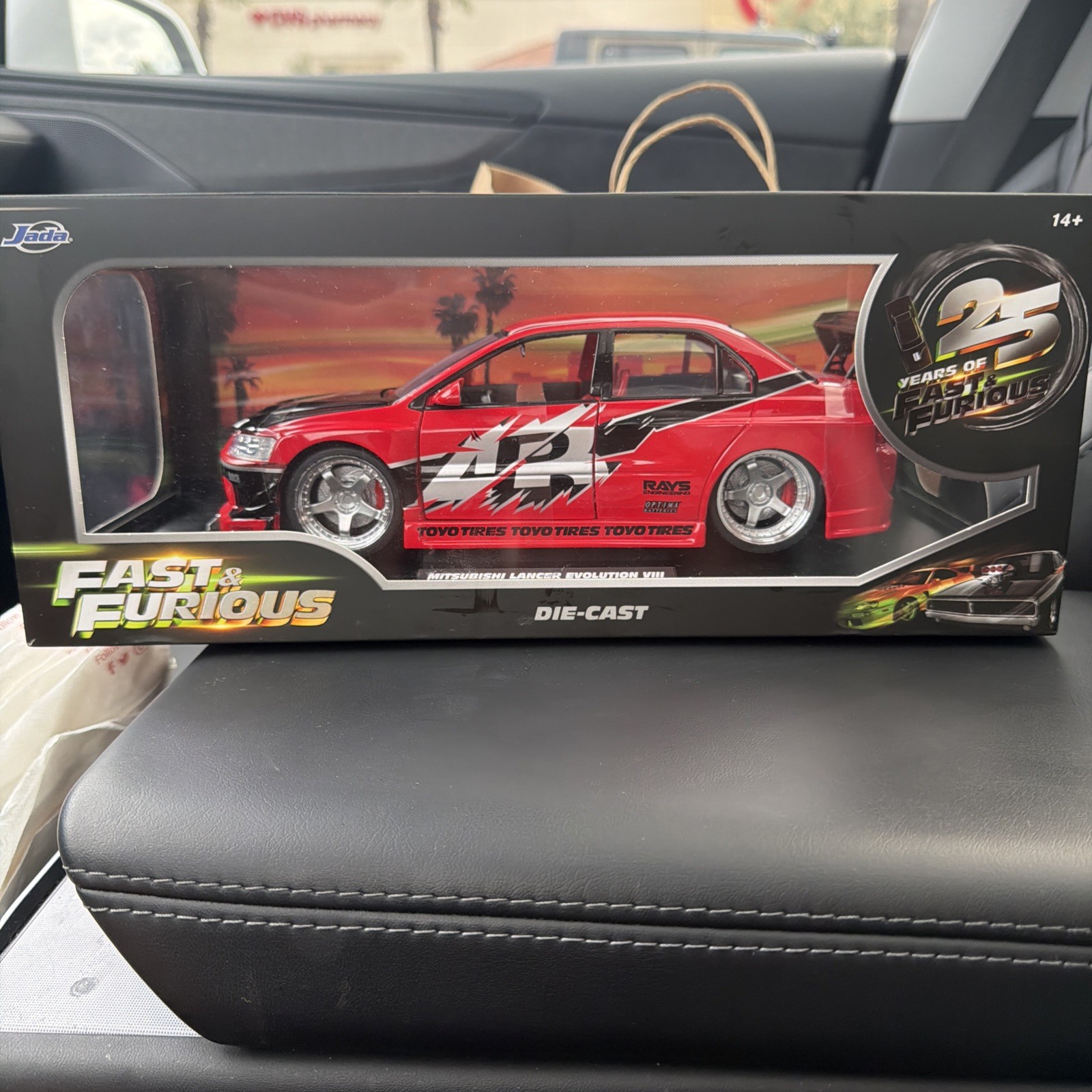 JADA FAST & FURIOUS SEAN\'S MITSUBISHI LANCER EVOLUTION VIII EVO 1:18 NEW JADA FAST & FURIOUS SEAN\'S MITSUBISHI LANCER EVOLUTION VIII EVO 1:18 NEW