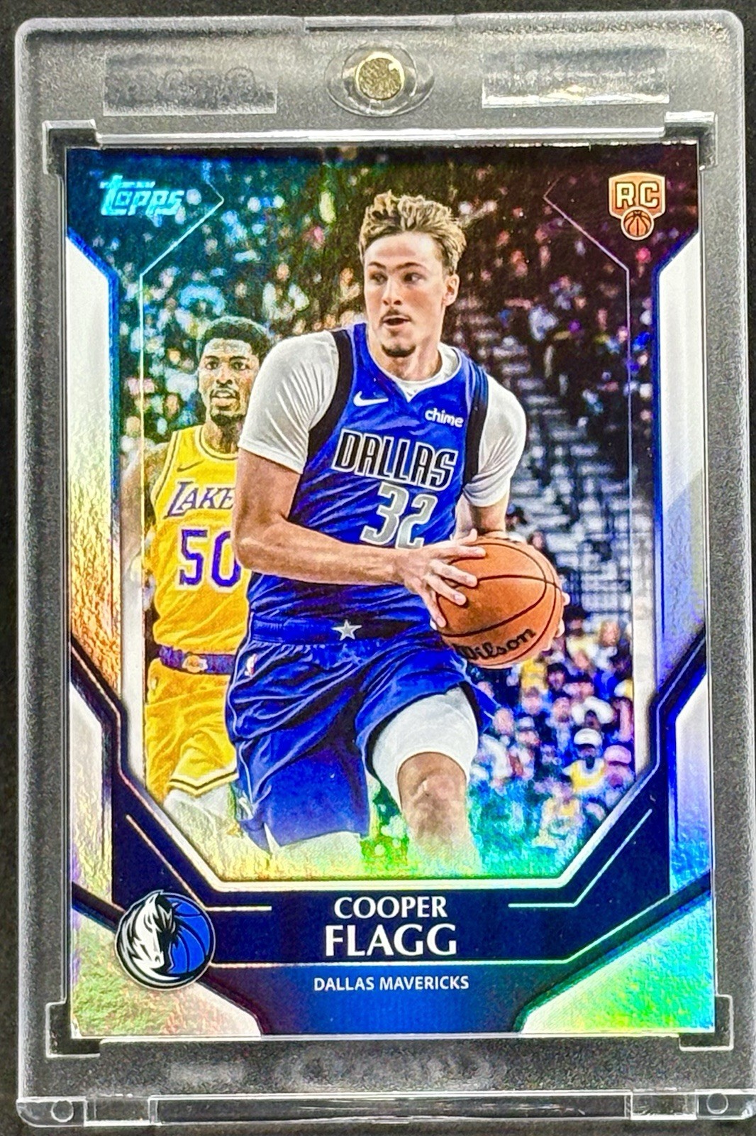 Cooper Flagg ROOKIE RC BLUE REFRACTOR TOPPS MAVERICKS Cooper Flagg ROOKIE RC BLUE REFRACTOR TOPPS MAVERICKS