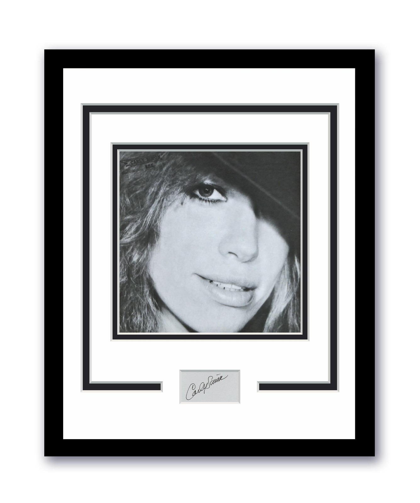 Carly Simon Autographed Signed 11x14 Framed Photo ACOA