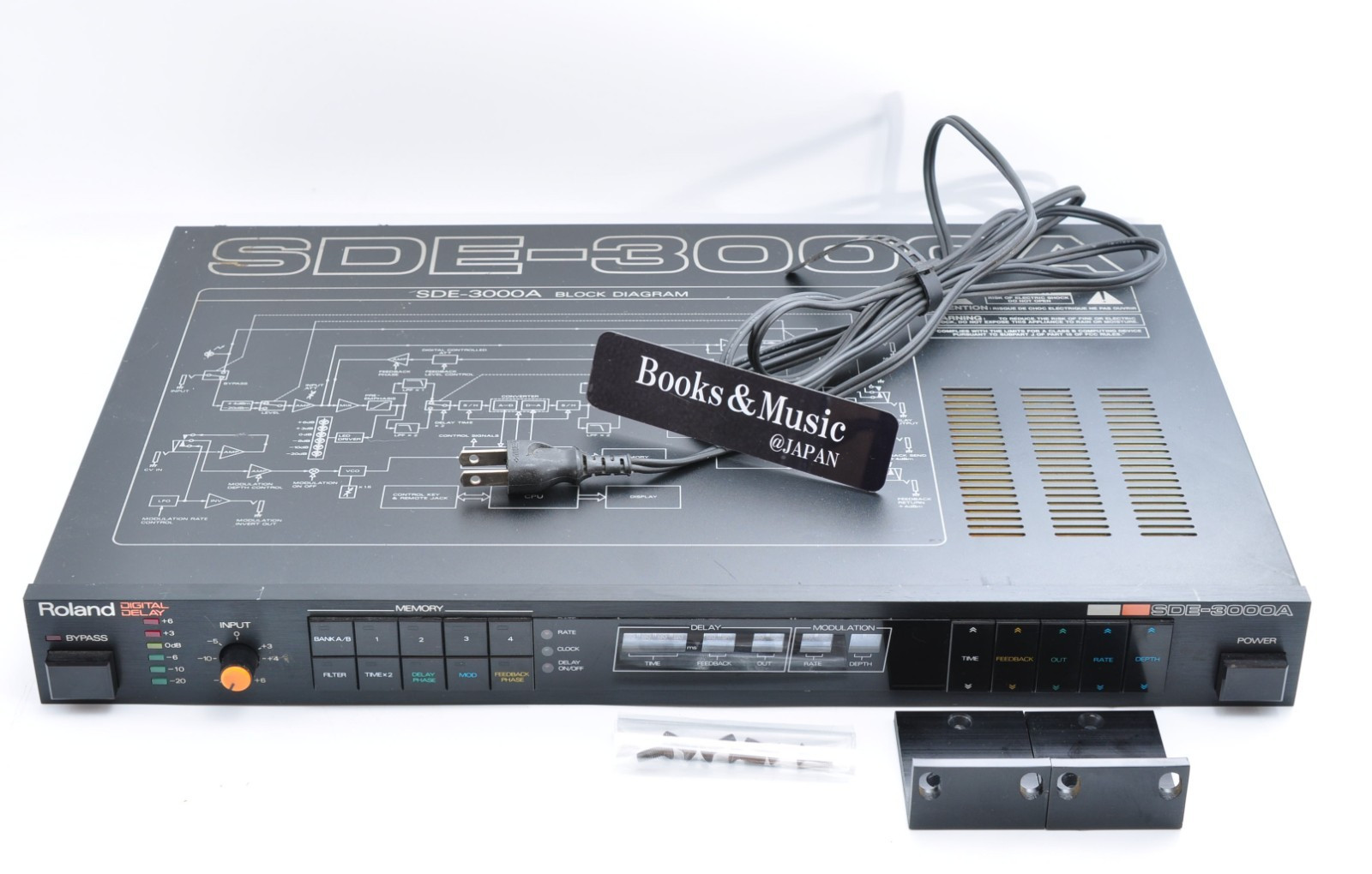 Roland SDE-3000A Digital Delay Made in Japan 1990 Working ZC03488 Roland SDE-3000A Digital Delay Made in Japan 1990 Working ZC03488