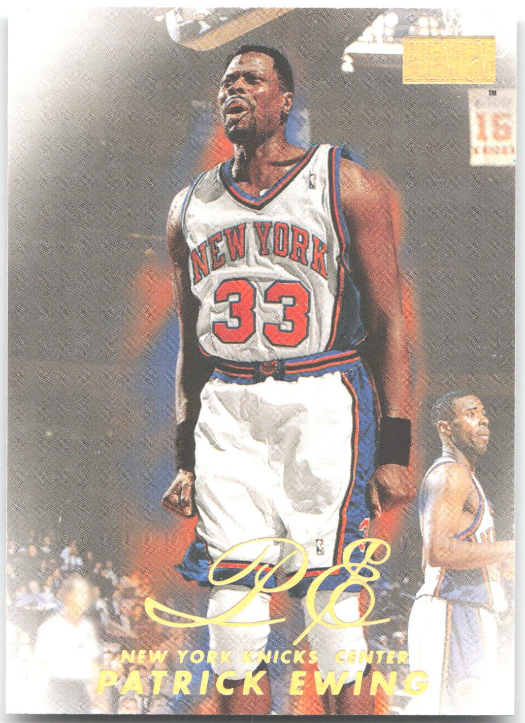 #19 Patrick Ewing New York Knicks Rookie RC