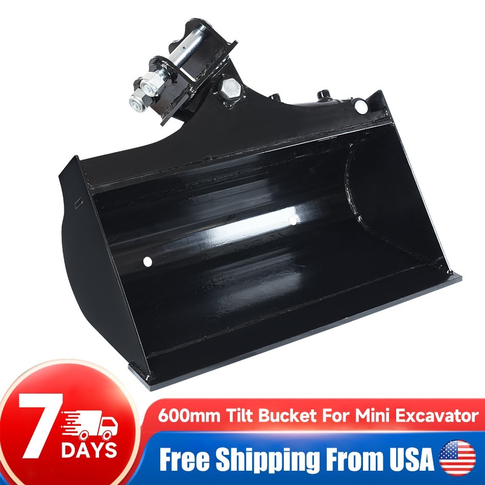 Free shipping / 600mm tilting bucket suitable for 0.8-2 ton mini excavators Free shipping / 600mm tilting bucket suitable for 0.8-2 ton mini excavators