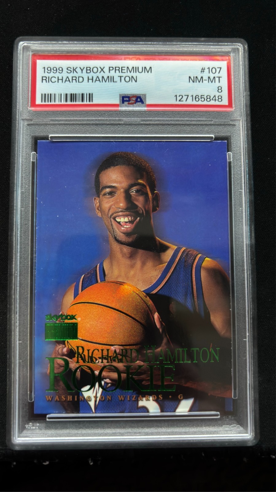 1999-00 Skybox Premium - Rookie Richard Hamilton #107 (RC)