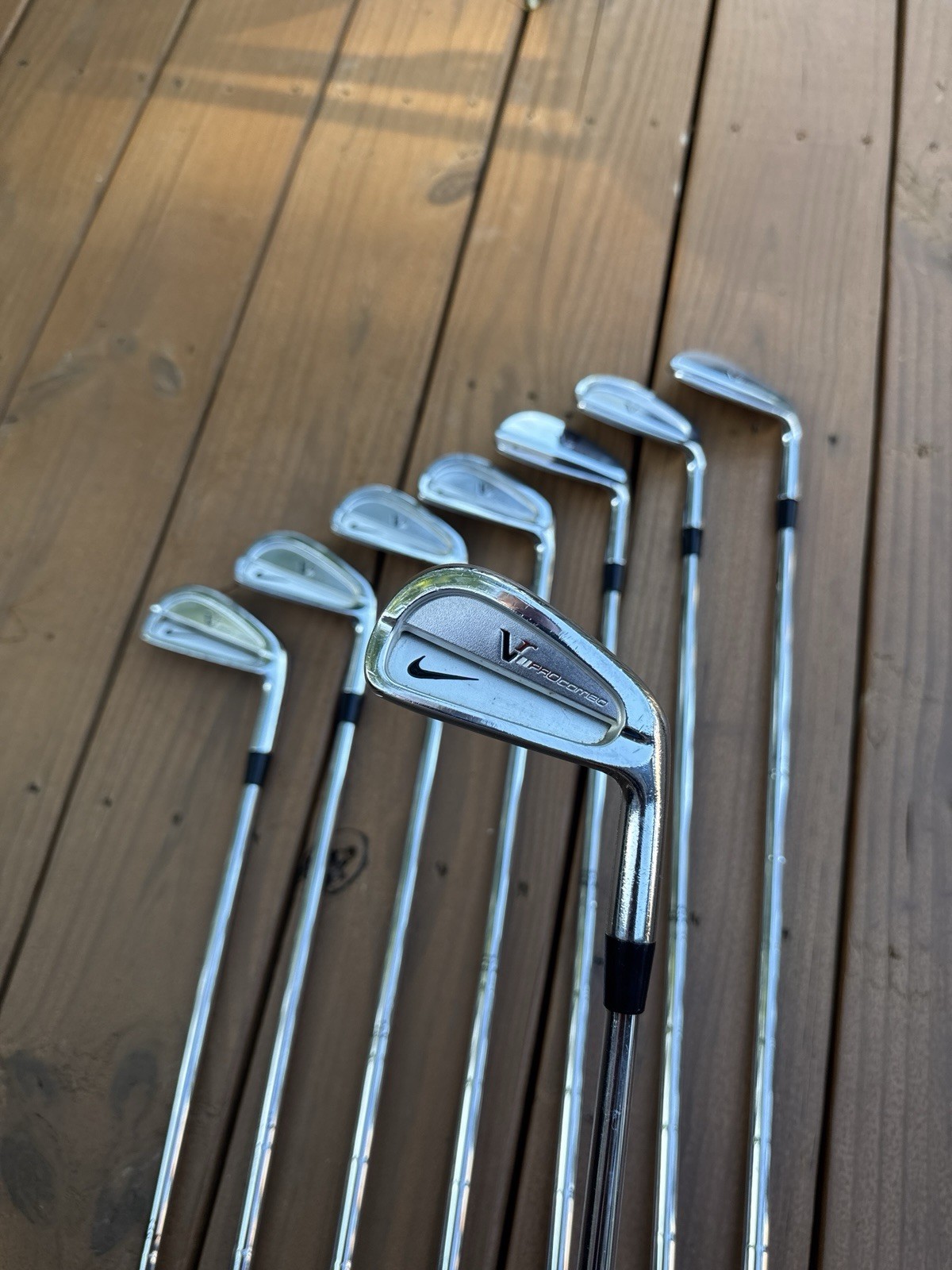 Nike VR2 Pro Combo Forged RH 3-PW Iron Set Stiff S300 Shafts Nike VR2 Pro Combo Forged RH 3-PW Iron Set Stiff S300 Shafts
