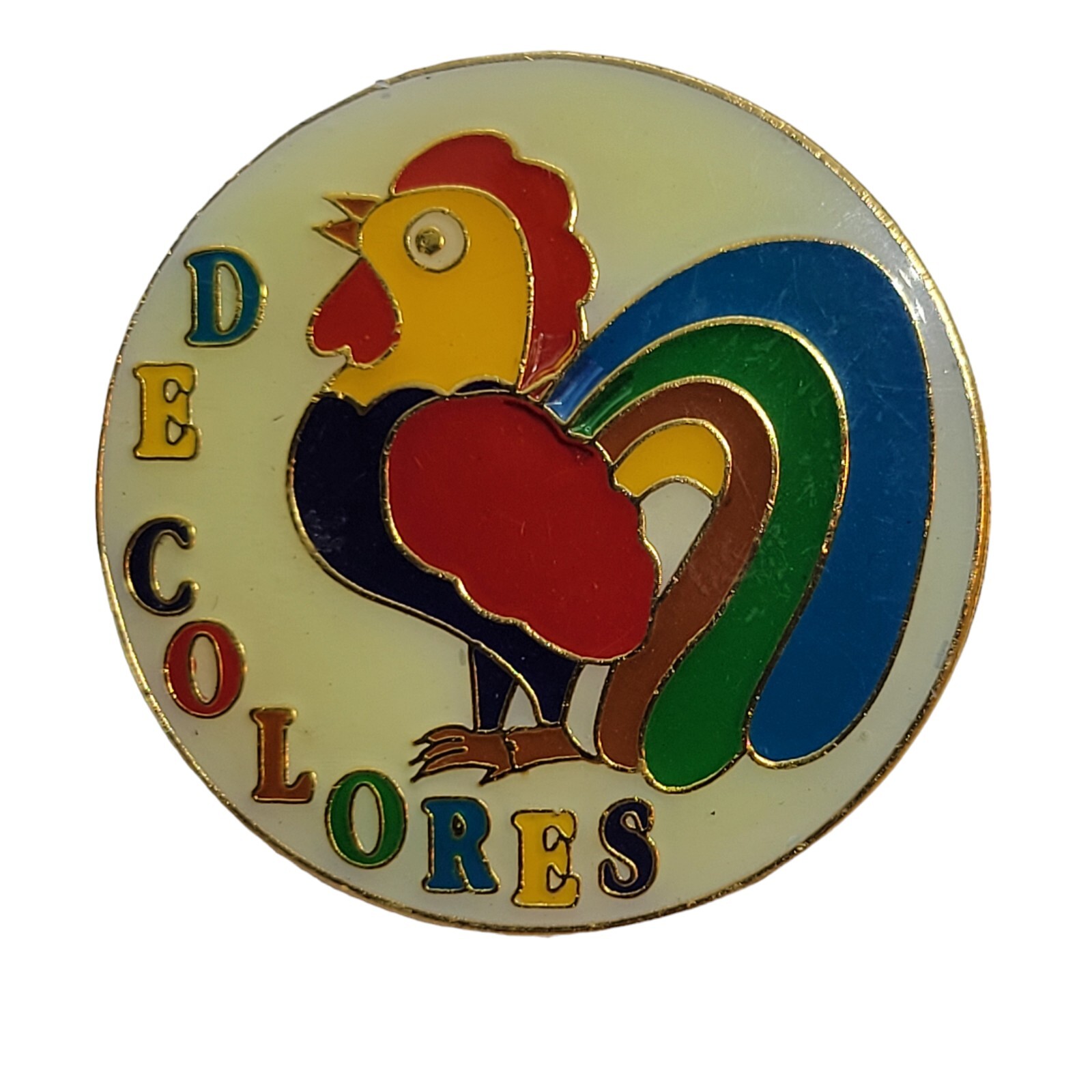 DE COLORES Pin - Rooster DE COLORES Pin - Rooster