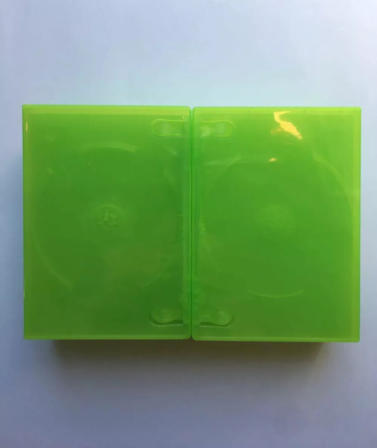 New 15 XBOX 360 Translucent Green Replacement Video Game Storage Shell Cases New 15 XBOX 360 Translucent Green Replacement Video Game Storage Shell Cases