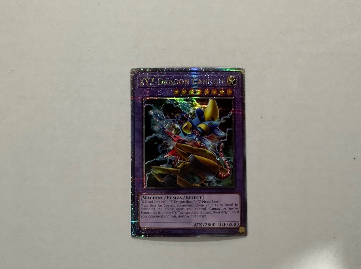 Yugioh 1x XYZ-Dragon Cannon Alt Art MP24-EN011 Quarter Century Secret Rare NM