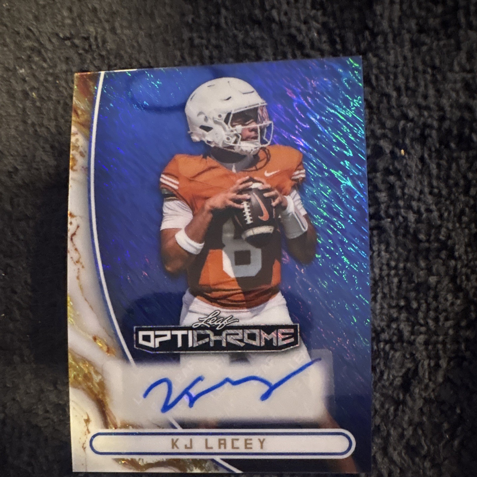 Leaf Optichrome 2026 KJ Lacey Texas Longhorns Auto BA-KJL /5 Leaf Optichrome 2026 KJ Lacey Texas Longhorns Auto BA-KJL /5
