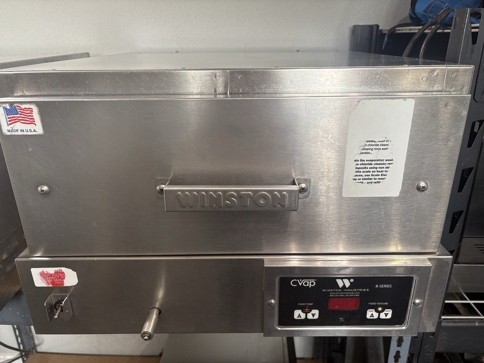 Winston CVap HBB5D1GE Commercial Food Holding Cabinet TESTED WORKS See Video Winston CVap HBB5D1GE Commercial Food Holding Cabinet TESTED WORKS See Video
