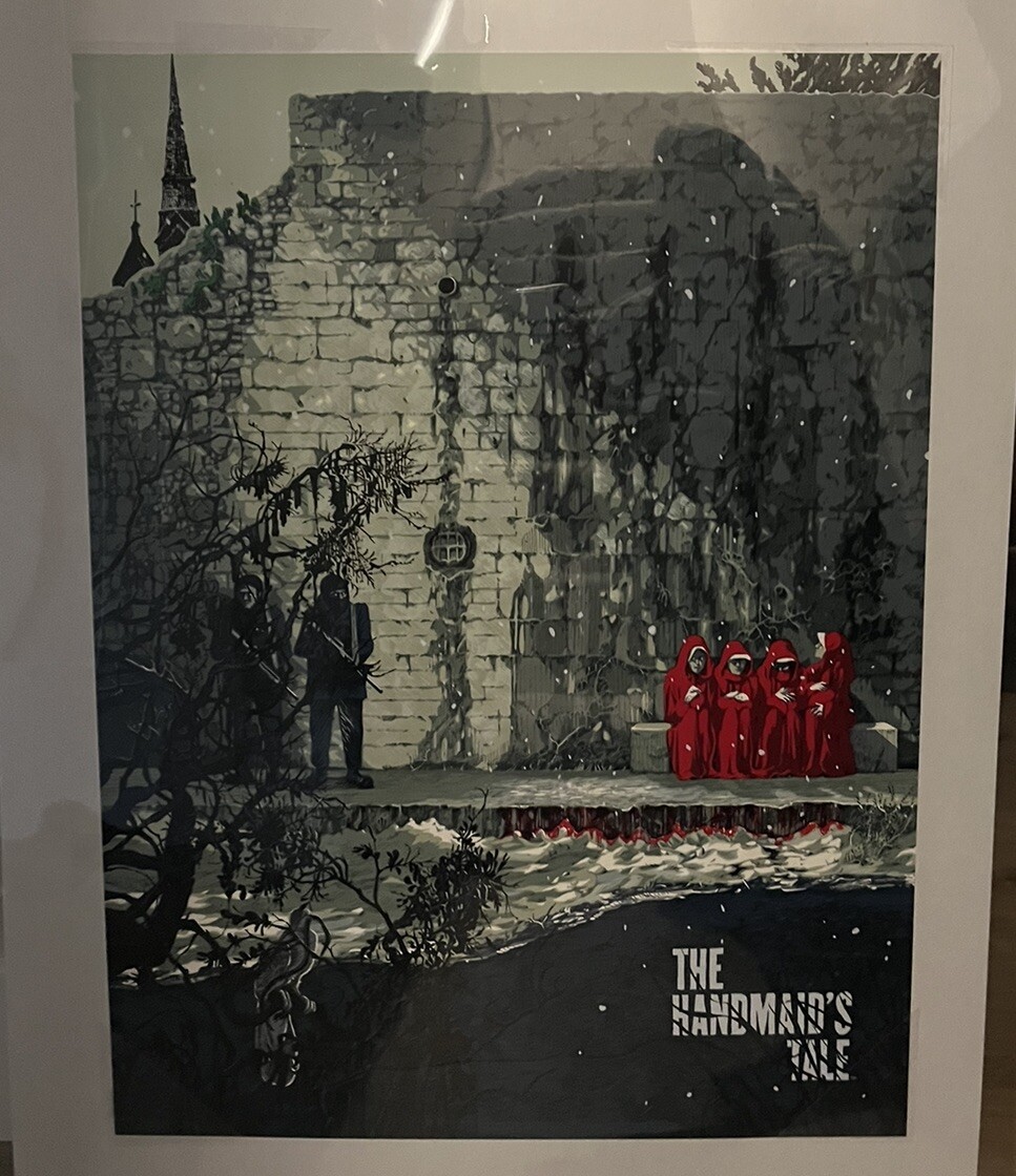 The Handmaid’s Tale RARE Artist Proof Poster By Jessica Seaman’s Wow Numbered The Handmaid’s Tale RARE Artist Proof Poster By Jessica Seaman’s Wow Numbered