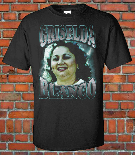 Griselda Blanco Graphic T Shirt La Madrina Black Widow Cocaine Godmother Bootleg