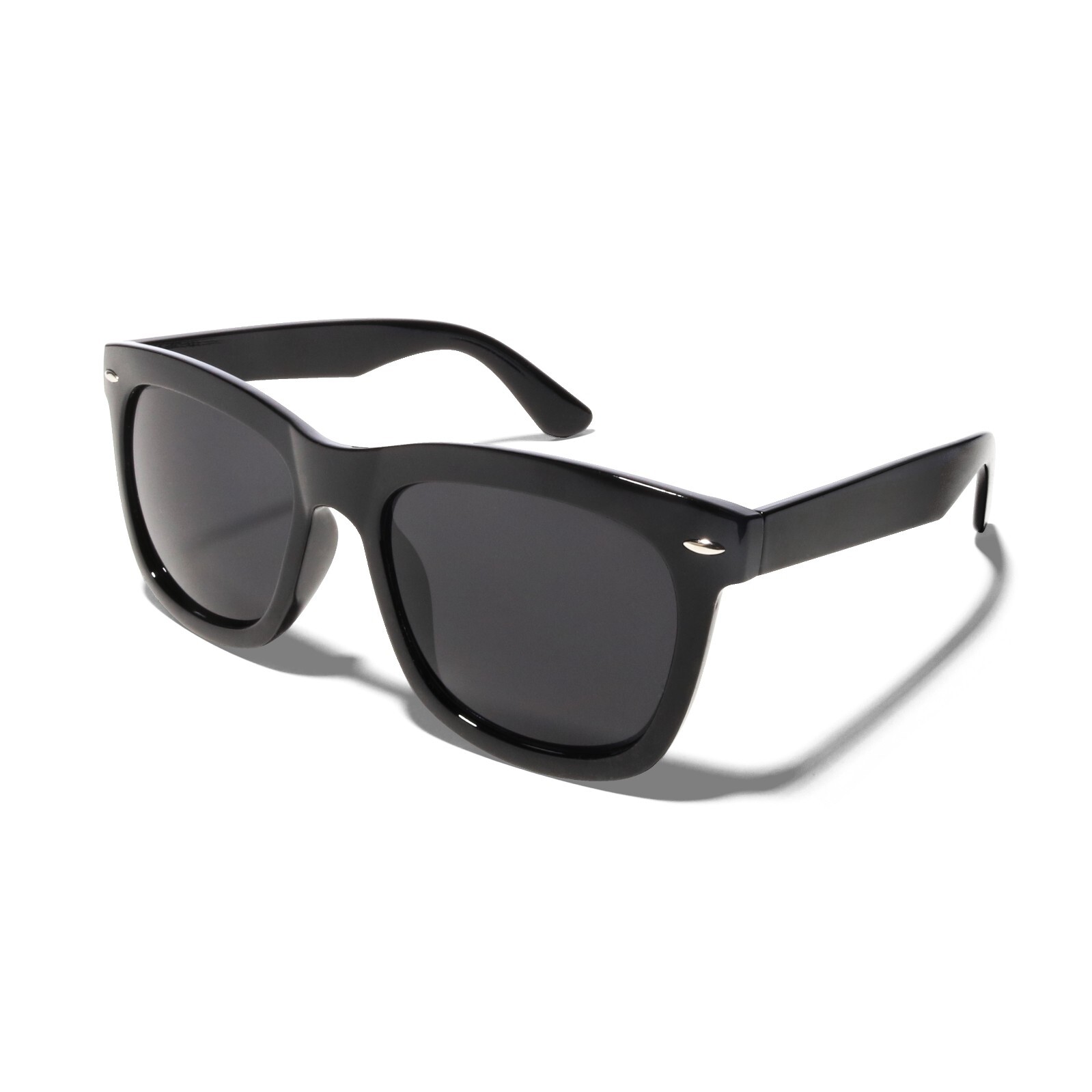Oversized Round Retro Classic Casual Super Dark Wayfair Mens Womens Sunglasses