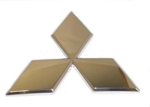 Genuine OEM Mitsubishi - Front Grille Emblem Logo - 7415A603 - 2008-2025 Genuine OEM Mitsubishi - Front Grille Emblem Logo - 7415A603 - 2008-2025
