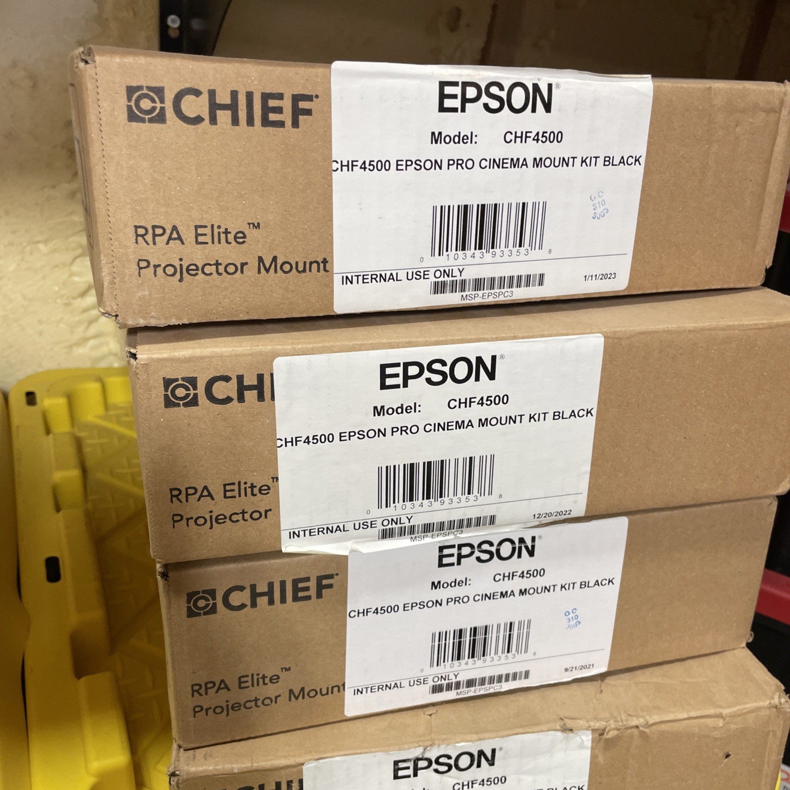 Epson CHF4500 Pro Cinema Mount Kit Black NEW IN BOX