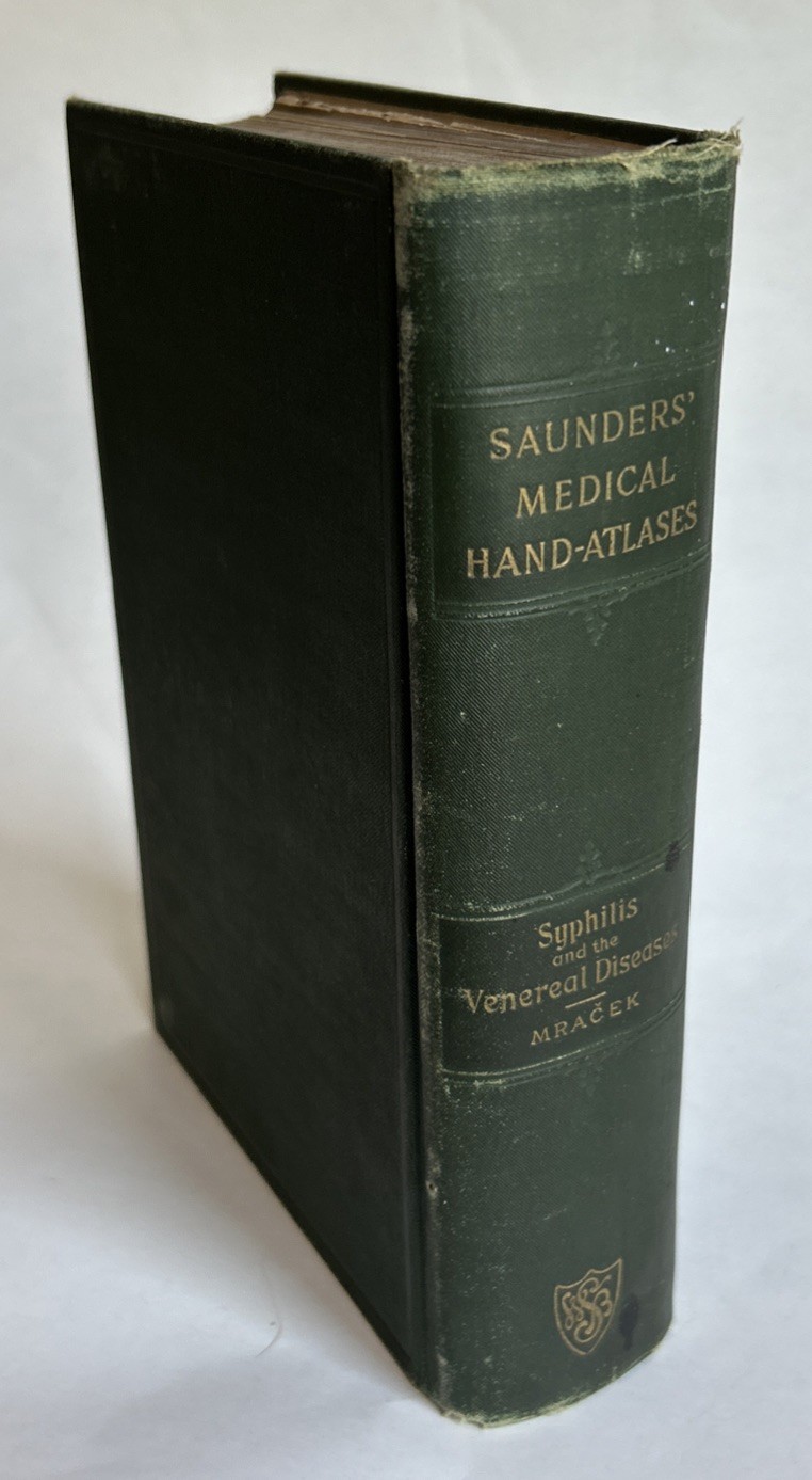 1898 Atlas of Syphilis Venereal Diseases Complete 71 Color Plates Mracek Antique
