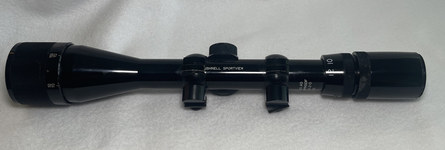 Bushnell Sportview 4x-12x-40 Rifle Scope Duplex Reticle 74-0412-0 Bushnell Sportview 4x-12x-40 Rifle Scope Duplex Reticle 74-0412-0