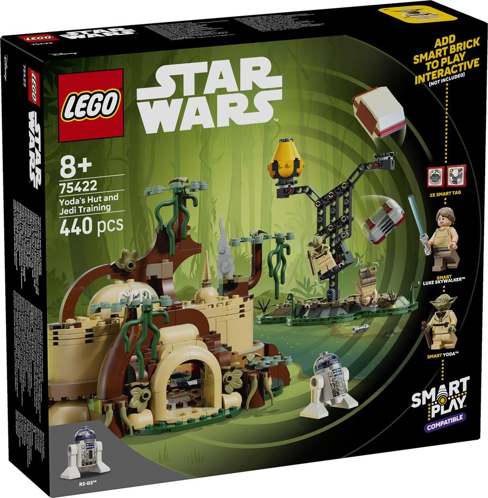 LEGO Star Wars Yoda\'s Hut & Luke Skywalker Training 75422 Building Set New