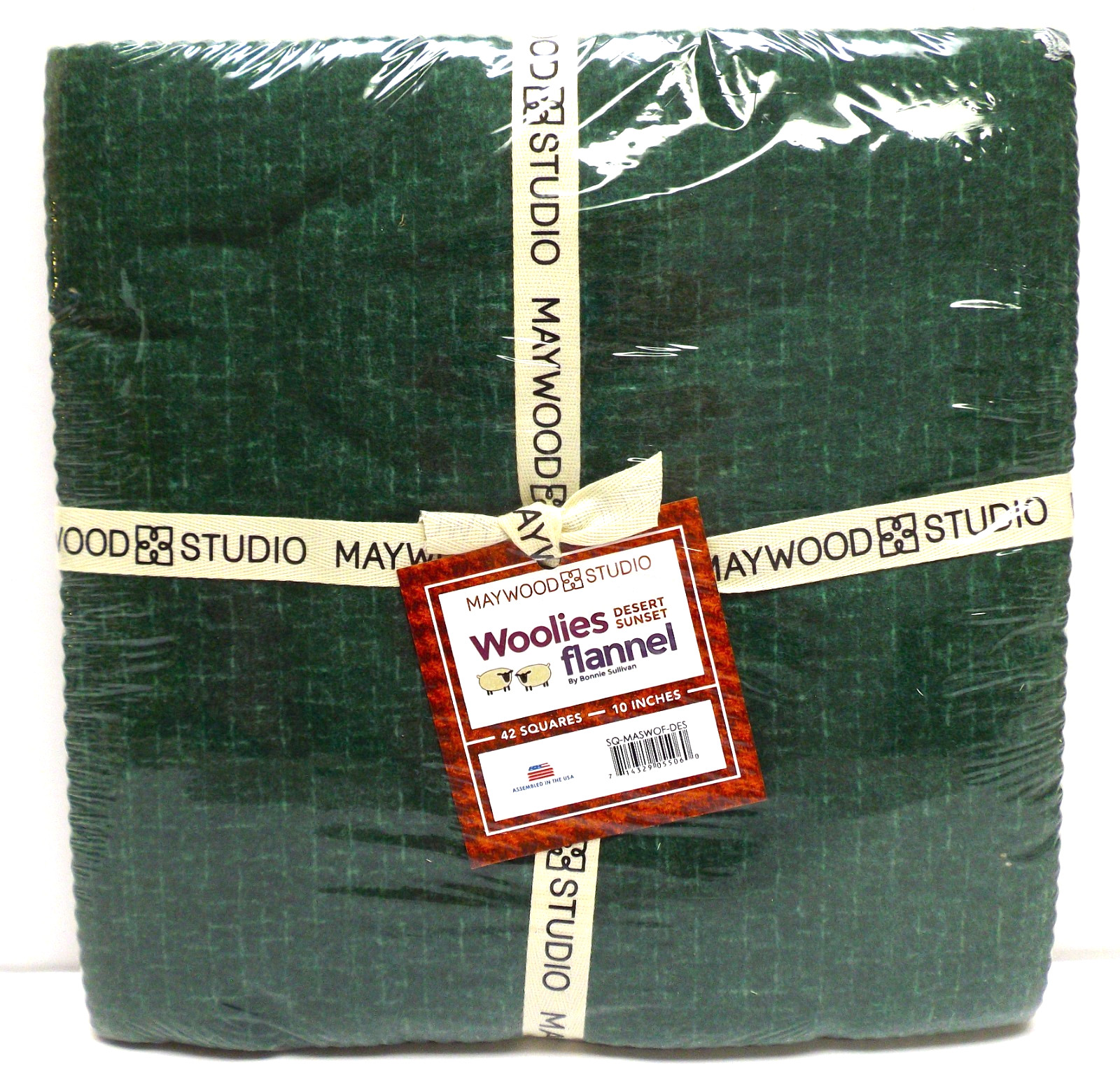 MAYWOOD STUDIO Woolies DESERT SUNSET Cotton Flannel 10\