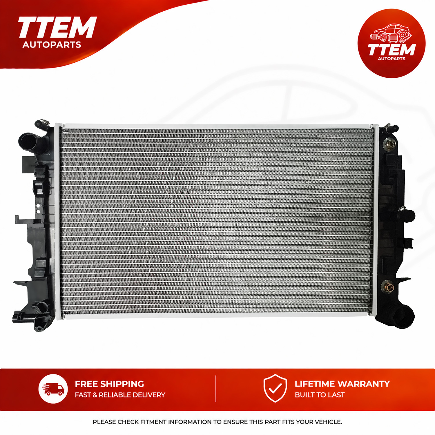 13254 Radiator For Dodge/Freightliner/Mercedes-Benz/Sprinter 2500 3500 3.0L 3.5L
