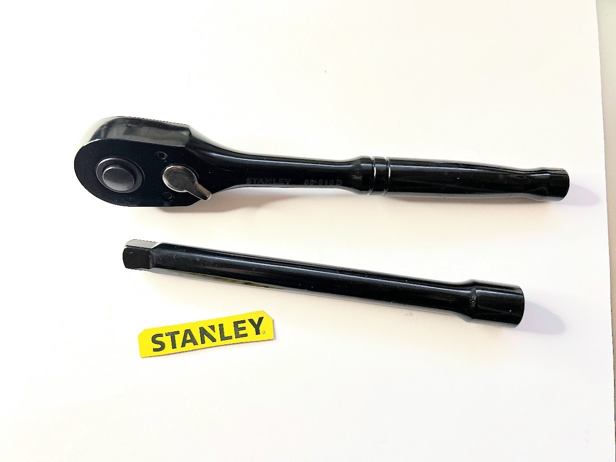 Stanley   3/8-in Dr Quick-Release Ratchet Handle 89-818B + 6 in Ext 86-207B