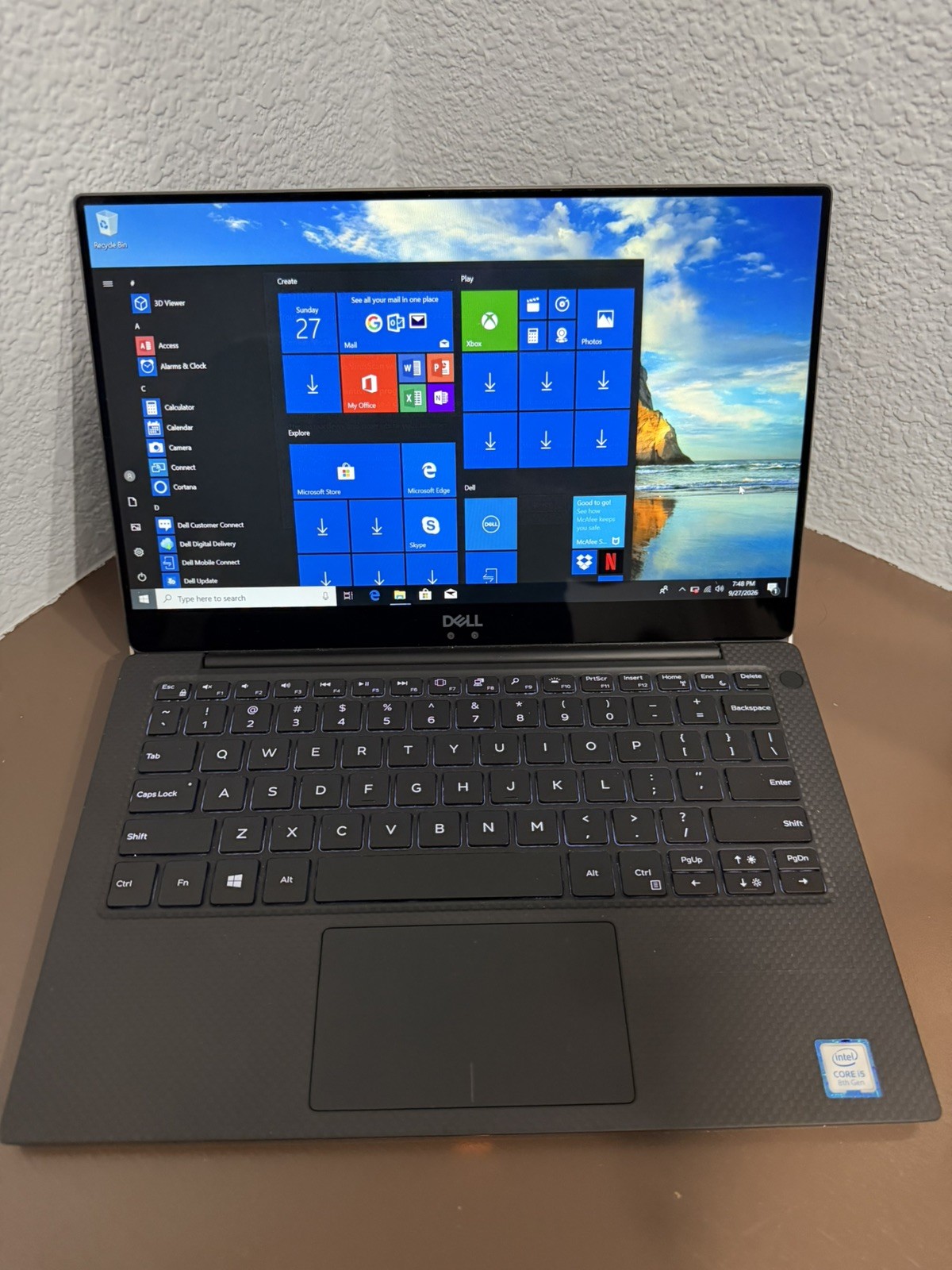Dell XPS 13 9305 256GB, 8GB RAM Wi-Fi P82G004 Silver i5-1135G7 