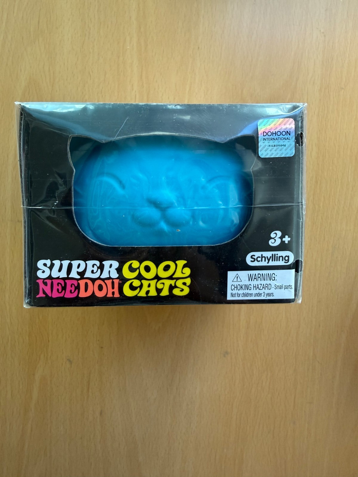 NeeDoh Super Cool Cat Schylling Genuine Giant Sensory Toy Official