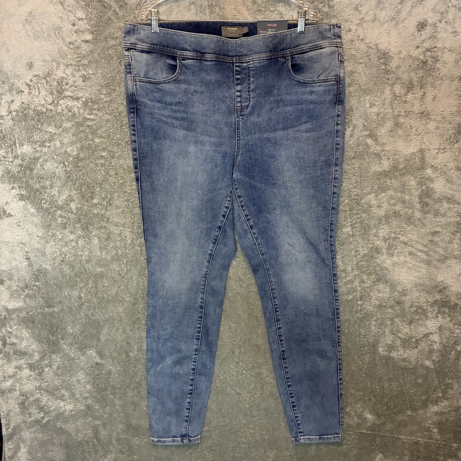 Torrid Womens Super Soft Lean Jean 2X Slimming Shaping Super Skinny Jegging NWT