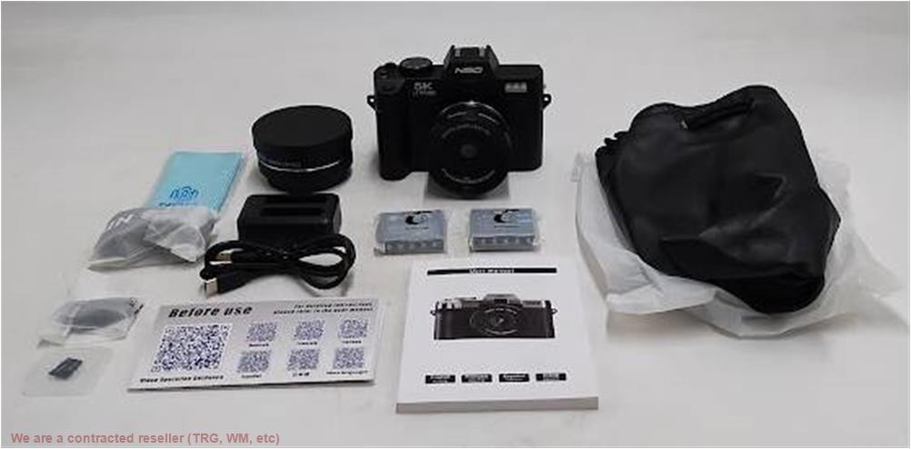 NBD S100F-BB-N5-B 5K Digital Camera 64MP OPEN BOX