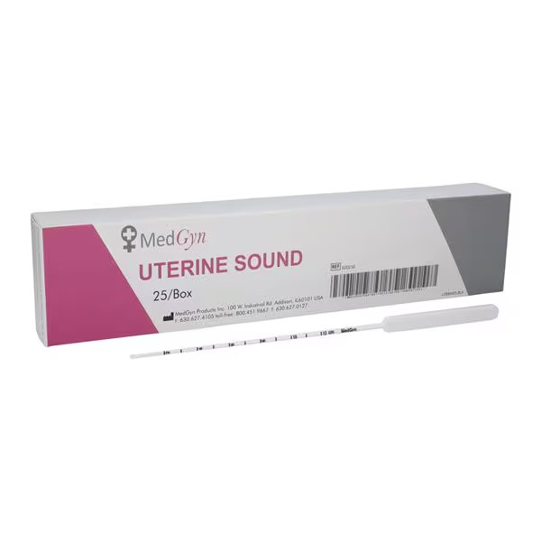 *25-Pieces* MedGyn Uterine Sound Plastic Disposable 10 *25-Pieces* MedGyn Uterine Sound Plastic Disposable 10