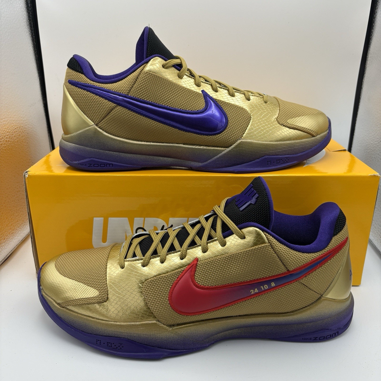 Size 13M/14.5W - Nike Kobe 5 Protro Undefeated Hall of Fame DA6809-700 Clean Size 13M/14.5W - Nike Kobe 5 Protro Undefeated Hall of Fame DA6809-700 Clean