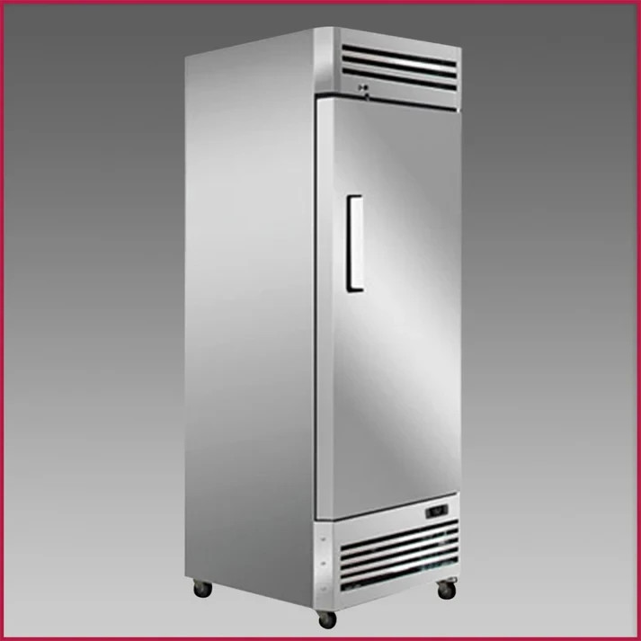 Oliver Commercial Single Door Reach In Refrigerator Fridge Cooler R23 Oliver Commercial Single Door Reach In Refrigerator Fridge Cooler R23