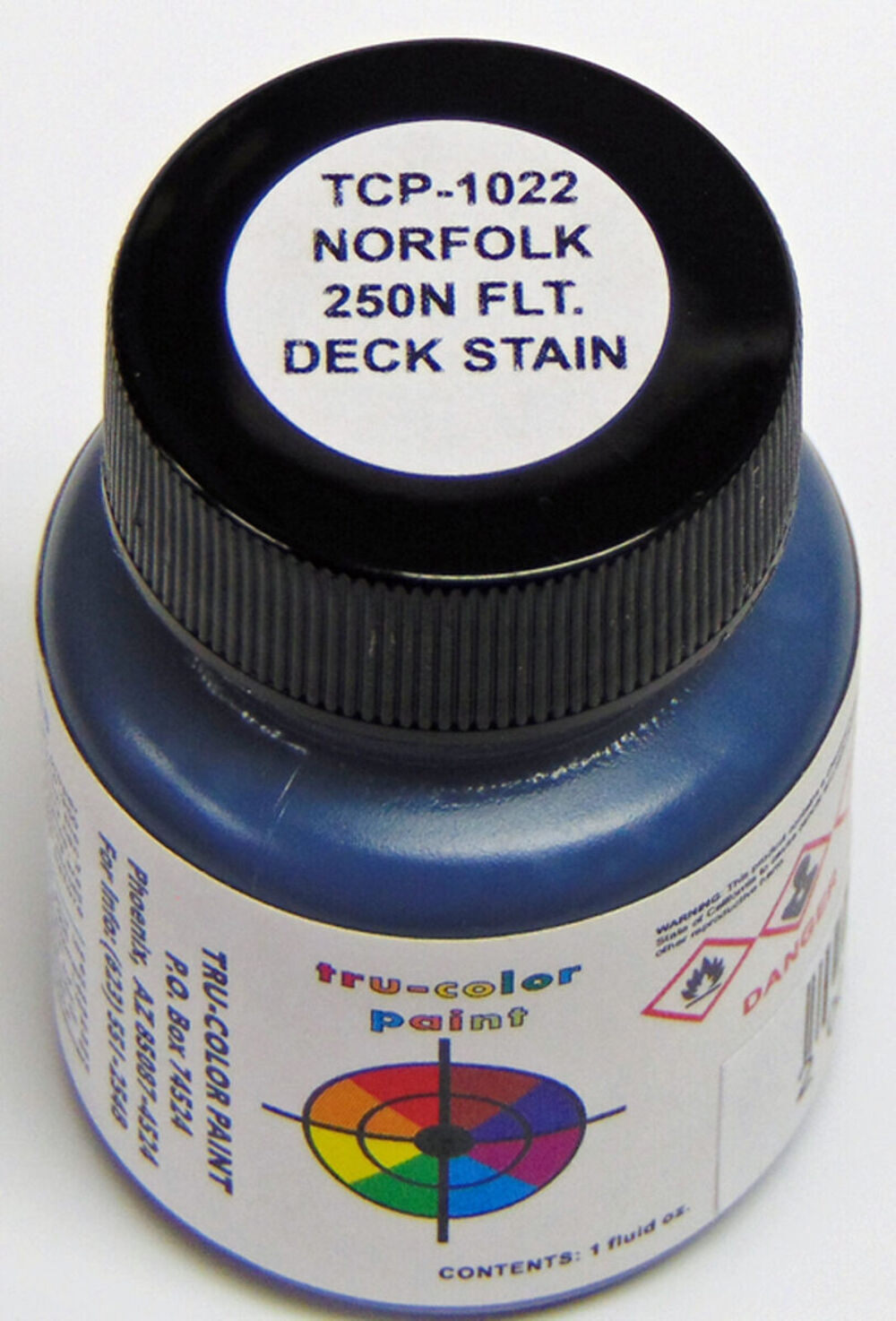Tru-Color 1022 Norfolk 250N Flight Deck Stain 1oz Solvent Based Acrylic Model Pa