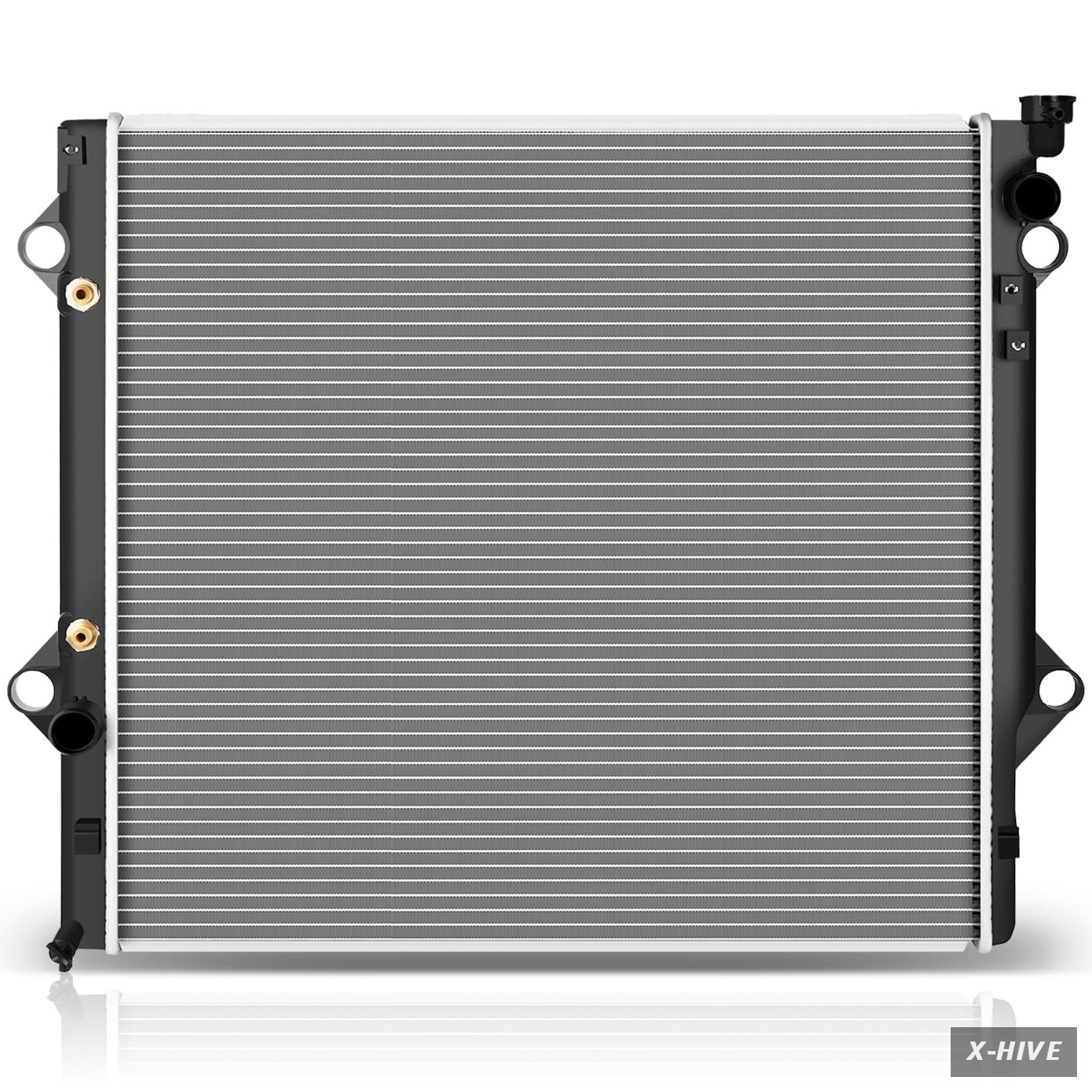 Radiators Core Rows: 1 Row SCITOO Engine Coolant Radiator Assembly Model