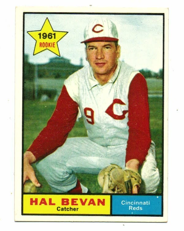 1961 Topps Set-Break #456 Hal Bevan EX-EXMINT 1961 Topps Set-Break #456 Hal Bevan EX-EXMINT
