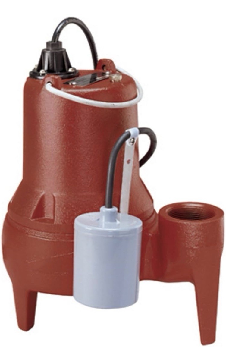 Liberty Pumps LE41A LE40 4/10 HP Auto Submersible Effluent Septic Sewage Pump