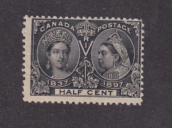 CANADA # 50-54 FVF-MNH DIAMOND JUBILEES 1/2ct-5cts CAT VALUE $330