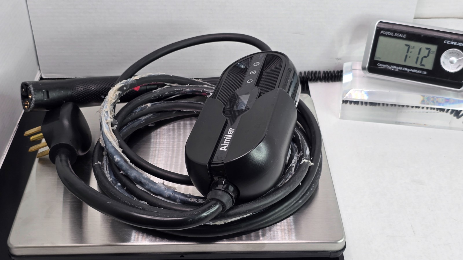Aimiler Level 2 EV Charger NEMA 14-50 to Tesla NACS Cable READ DESC Used