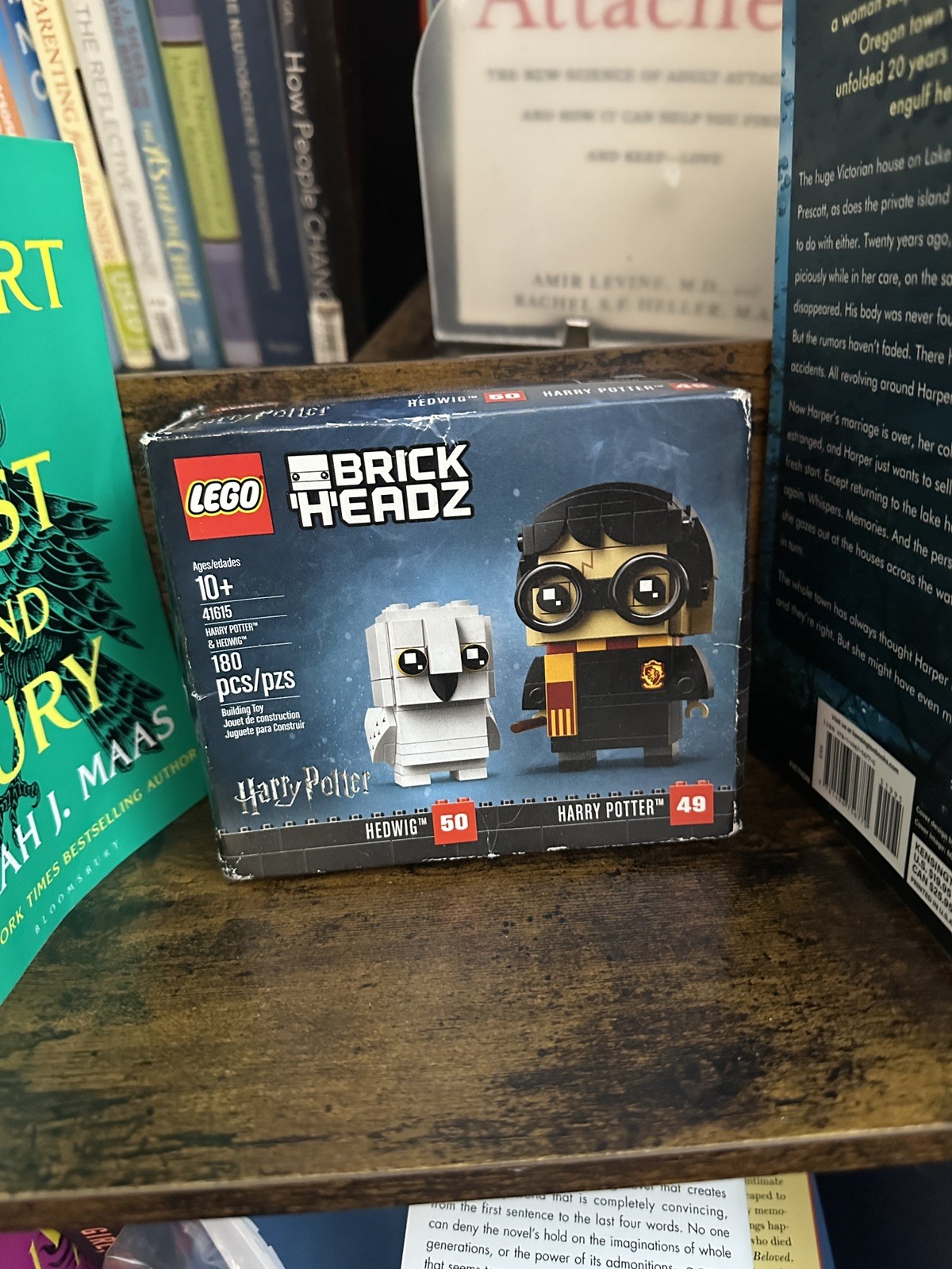 LEGO 41615 BRICKHEADZ Harry Potter & Hedwig New Sealed Retired 2018 180 Pieces 