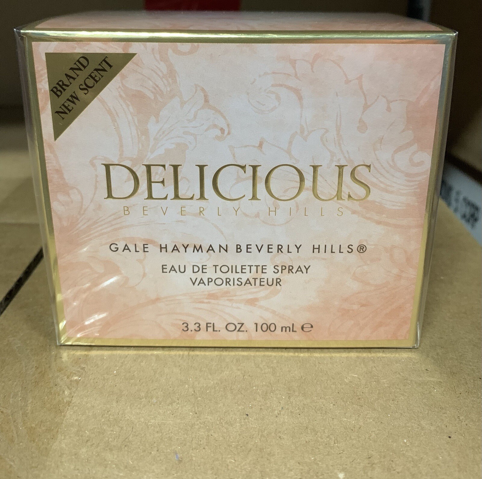 Delicious By Gale Hayman Beverly Hills 3.3oz Edt Spray. New.. Rare. Original Delicious By Gale Hayman Beverly Hills 3.3oz Edt Spray. New.. Rare. Original