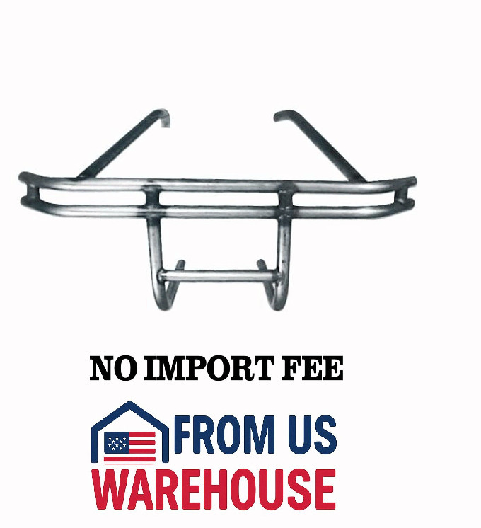 VW Baja Bug Rear Bumper Cage 707114 Double Tube Firewall Mount Raw VW Baja Bug Rear Bumper Cage 707114 Double Tube Firewall Mount Raw