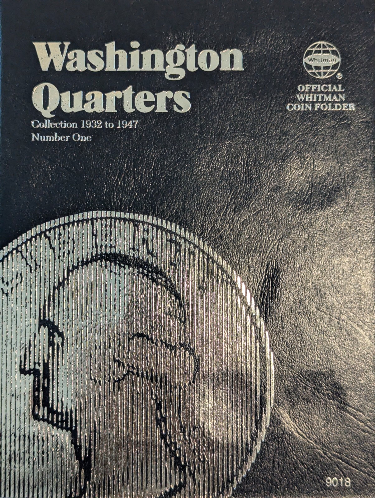 1932-1947 Silver Washington Quarter Set 26 Coins Near Complete Whitman 9018 1932-1947 Silver Washington Quarter Set 26 Coins Near Complete Whitman 9018