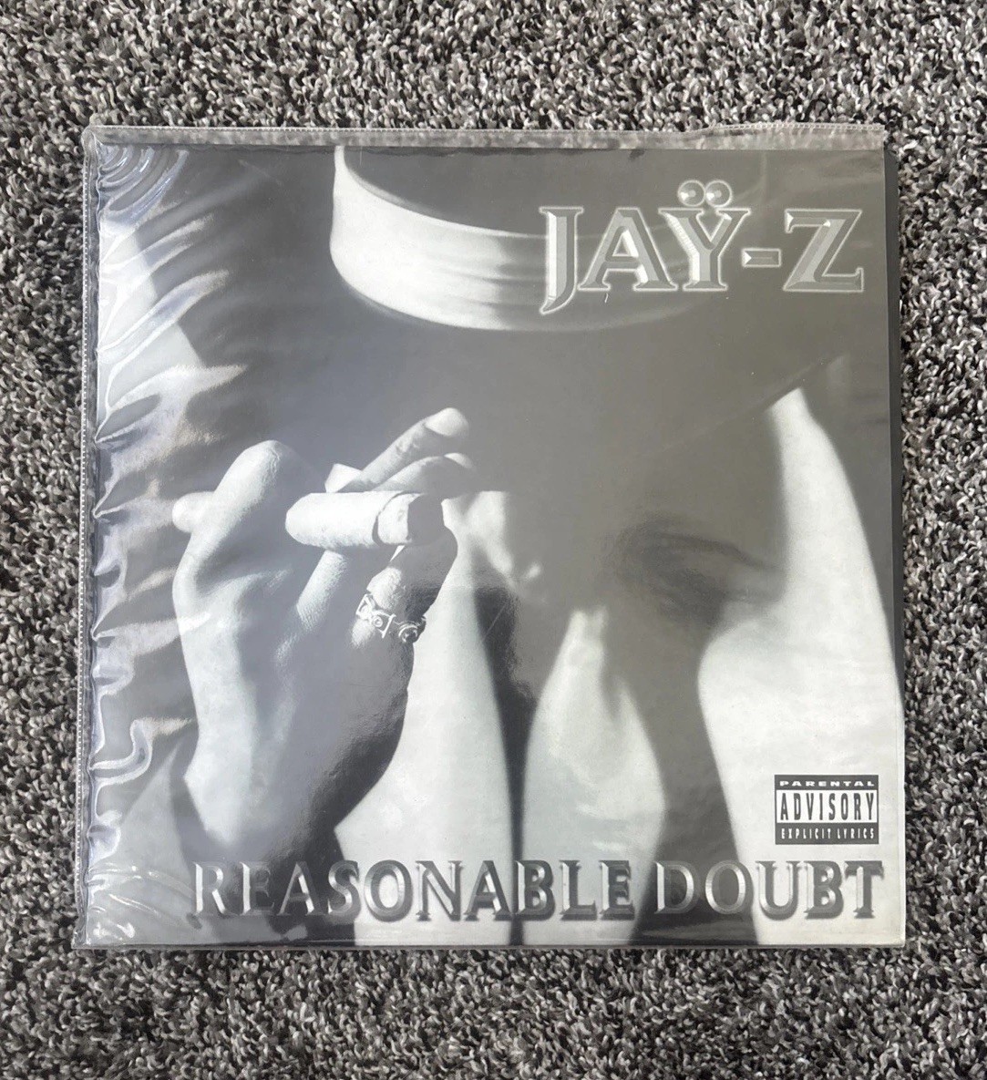 Jay-Z Reasonable Doubt European 2LP Vinyl, 10\